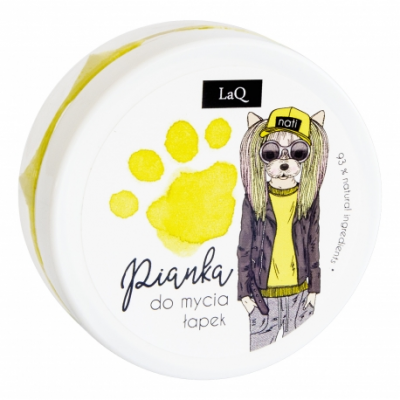 Pianka do mycia łapek - żółta (LAQ)