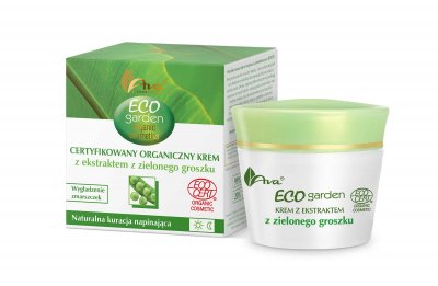 ECO GARDEN organiczny krem z ekstraktem z zielonego groszku (AVA)