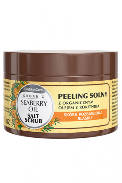 Peeling solny z olejem z rokitnika (GLY SKIN CARE)