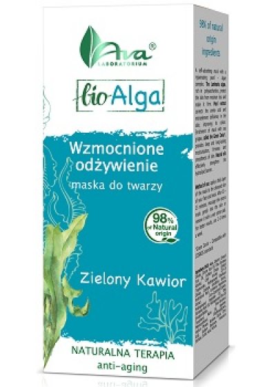 Bio Alga maska do twarzy – wzmocnione odżywienie skóry (AVA)