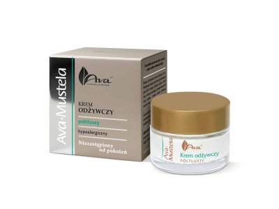 MUSTELA Krem odżywczy. Krem półtłusty (AVA) 